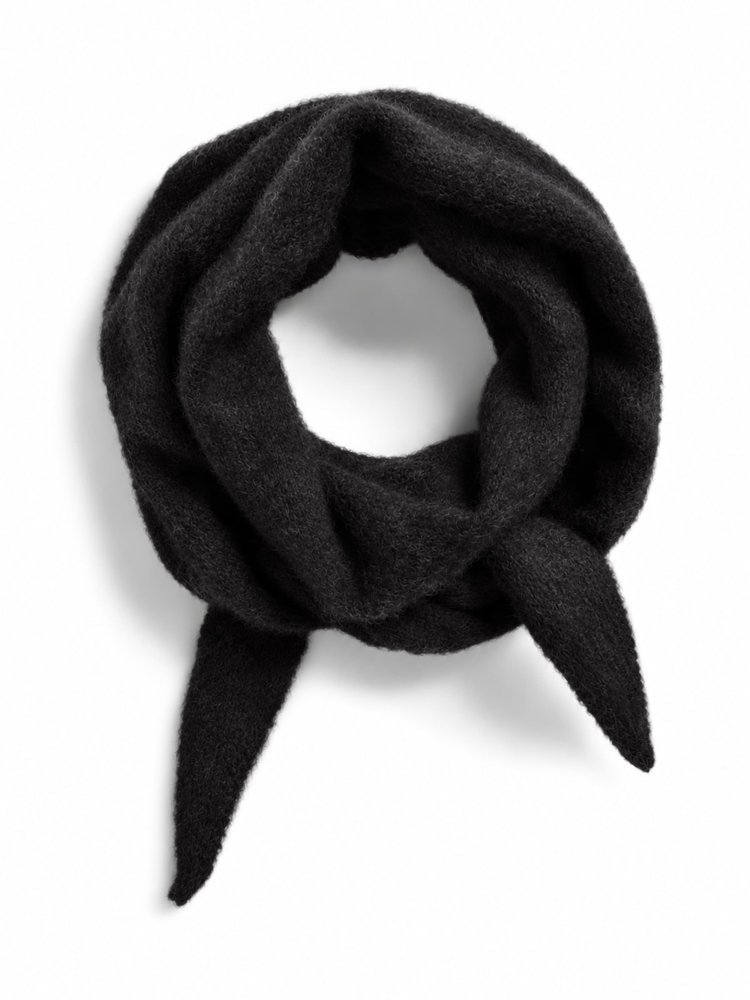 ABOUT YOU Schal 'Annabelle' in Schwarz: Vorderseite