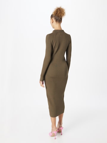 Calvin Klein Úpletové šaty – hnědá