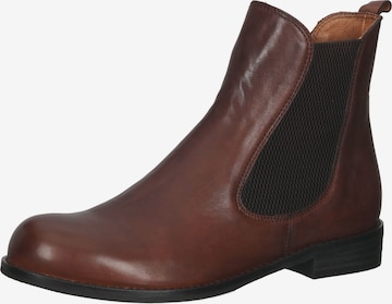 Everybody Chelsea Boots in Braun: predná strana