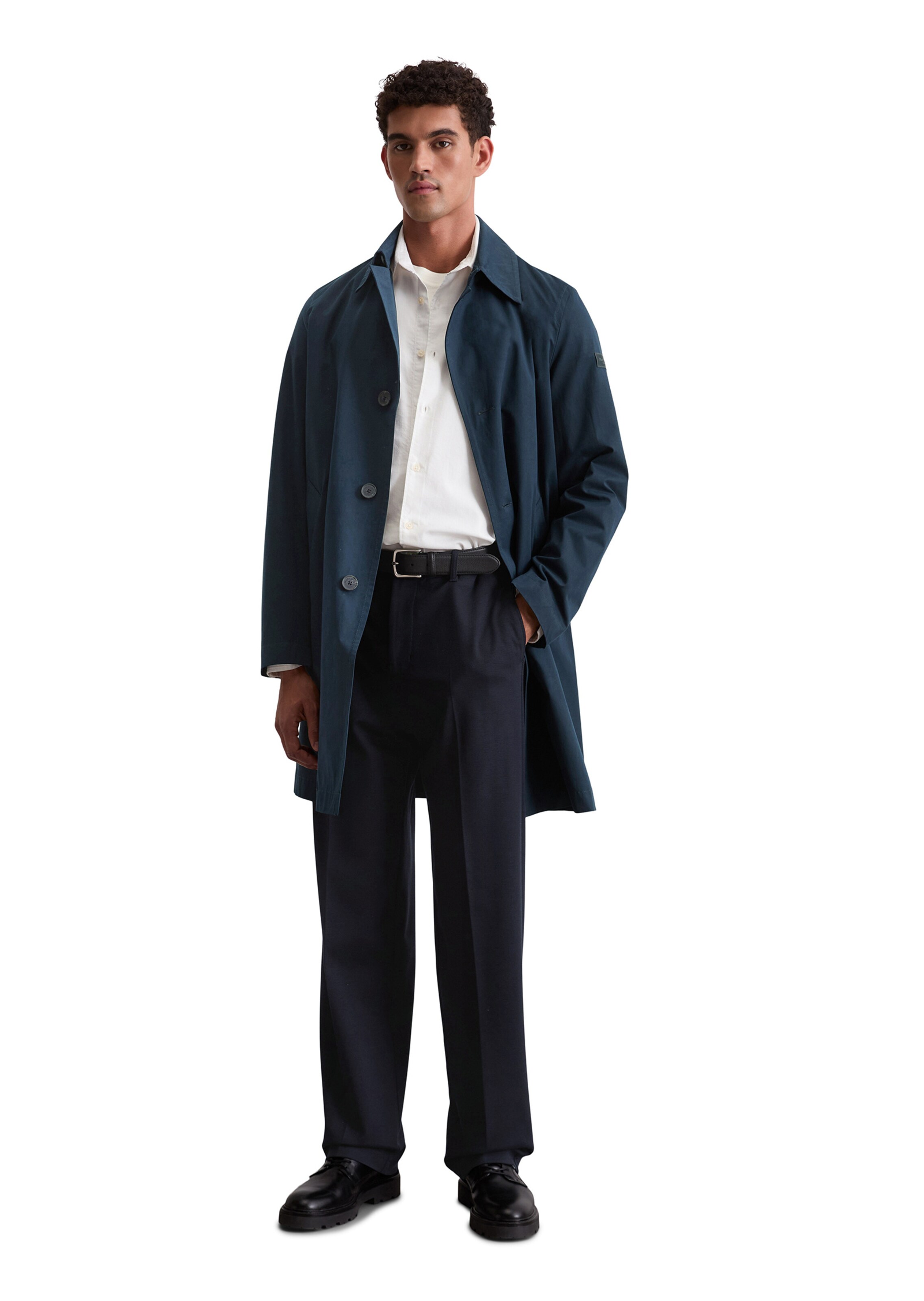 Manteau mi-saison Marc O'Polo en bleu