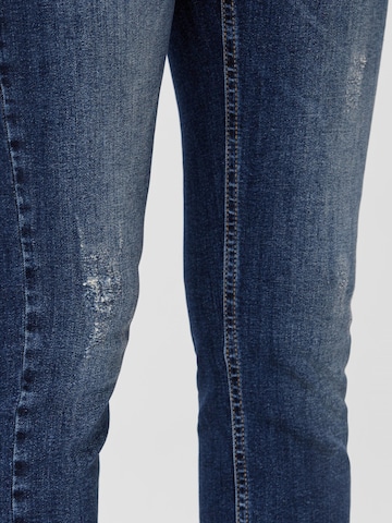 Slimfit Jeans 'Hampshire' di MAMALICIOUS in blu