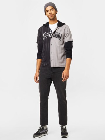 HOLLISTER Regular Fit Hemd in Schwarz