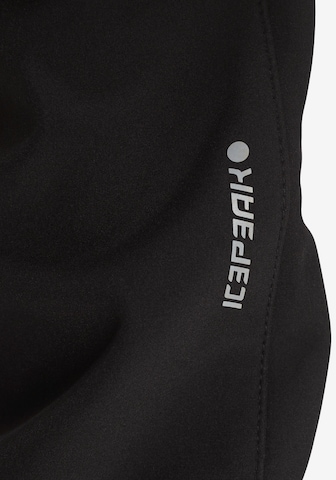 ICEPEAK Regular Outdoor Pants 'Kabwee' in Black