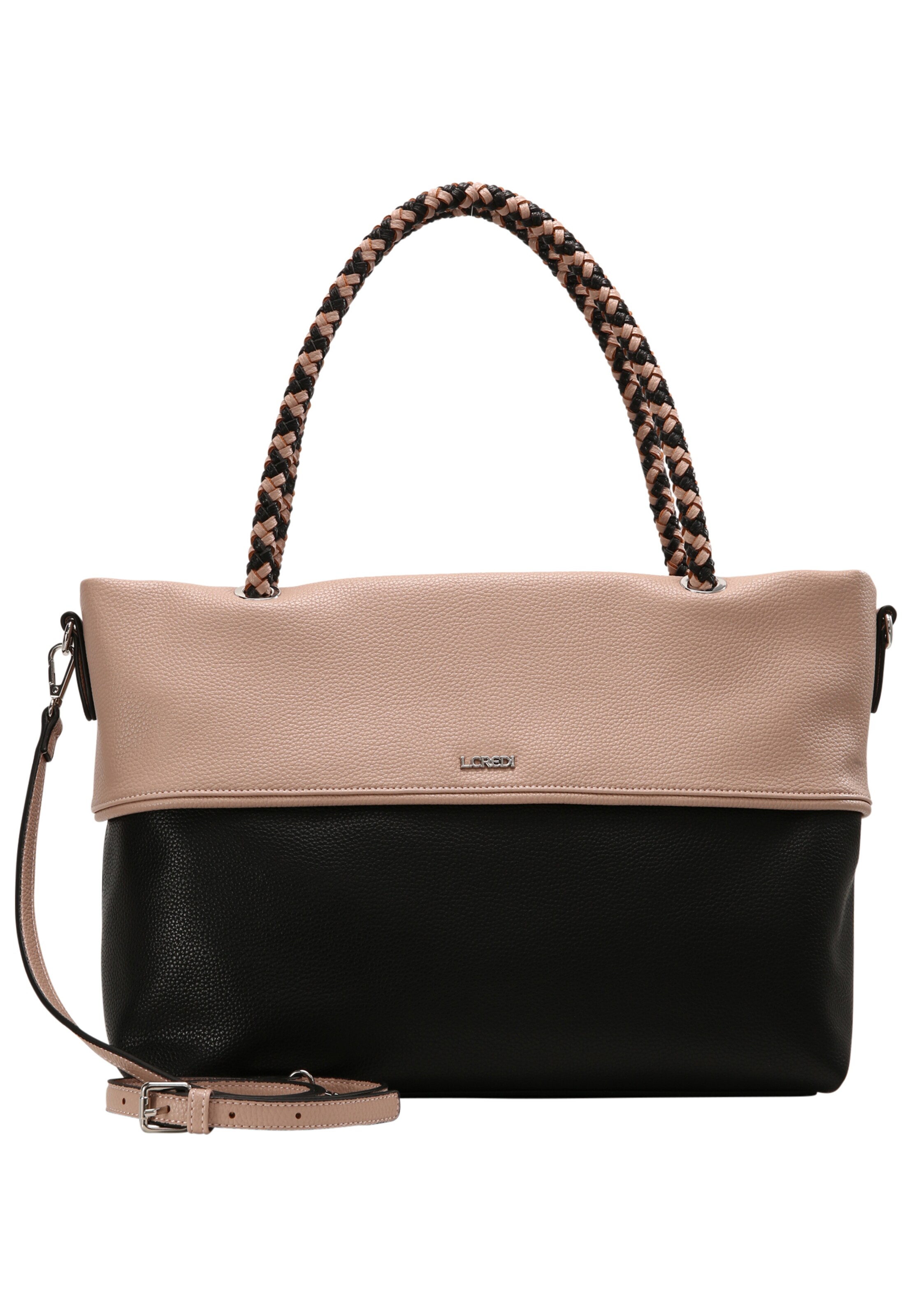 Frauen Taschen & Rucksäcke L.CREDI Henkeltasche 'GIA' in Schwarz - VK22755 Frauen Taschen & Rucksäcke L.CREDI Henkeltasche 'GIA' in Schwarz - VK22755