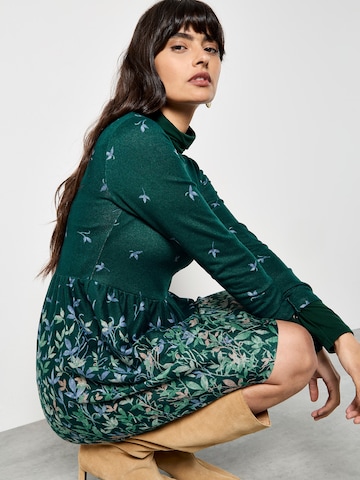 Apricot Dress in Green
