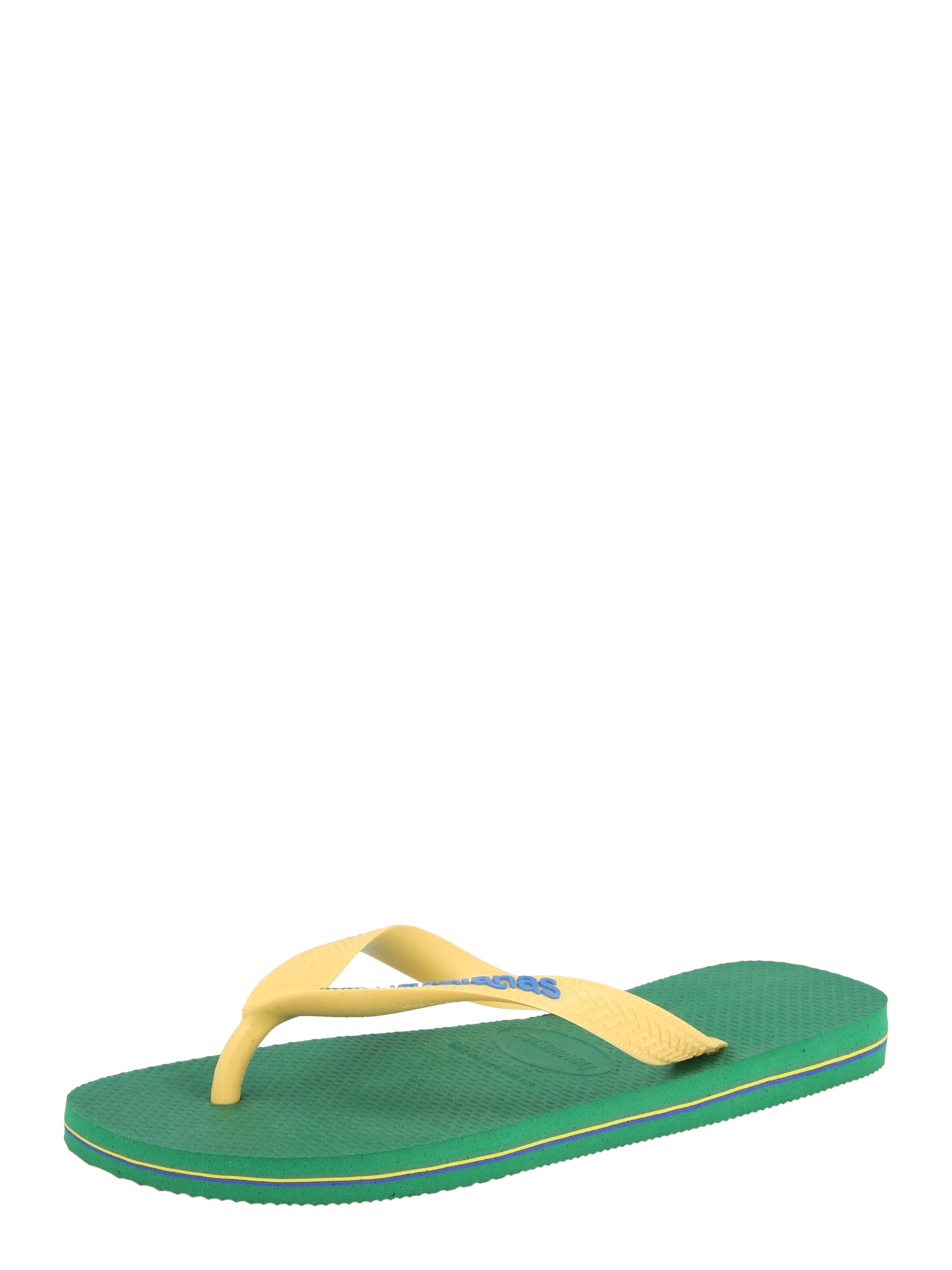 HAVAIANAS Varbavaheplätu 'BRASIL', värv roheline: eest vaates