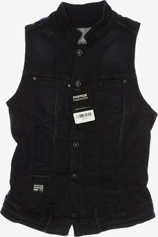 G-Star RAW Vest in XS in Blue: front