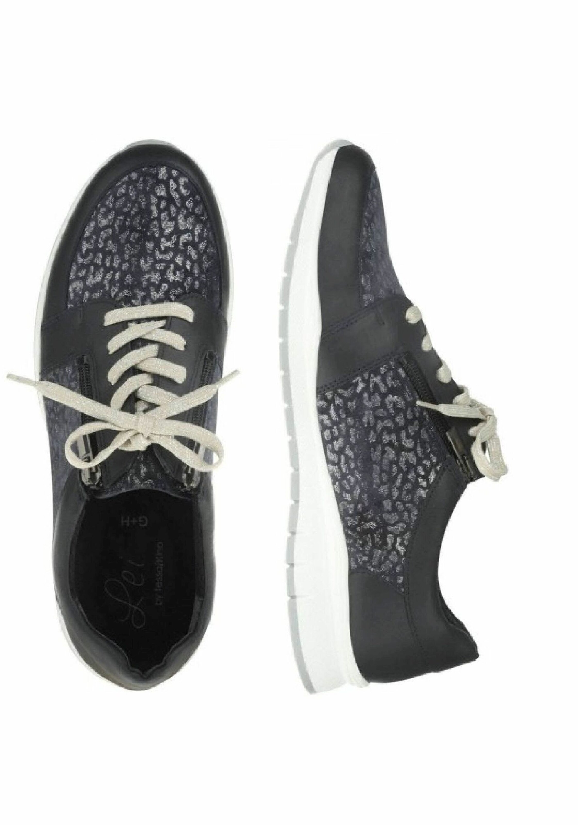 Lei by tessamino Schnürschuh 'Naara' in Schwarz