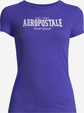 AÉROPOSTALE Shirt 'EAST COAST' in Blau: predná strana