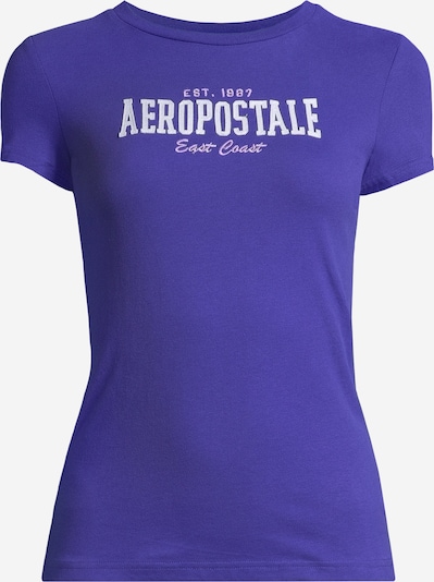 AÉROPOSTALE Majica 'EAST COAST' | mornarska / svetlo siva / majnica barva, Prikaz izdelka