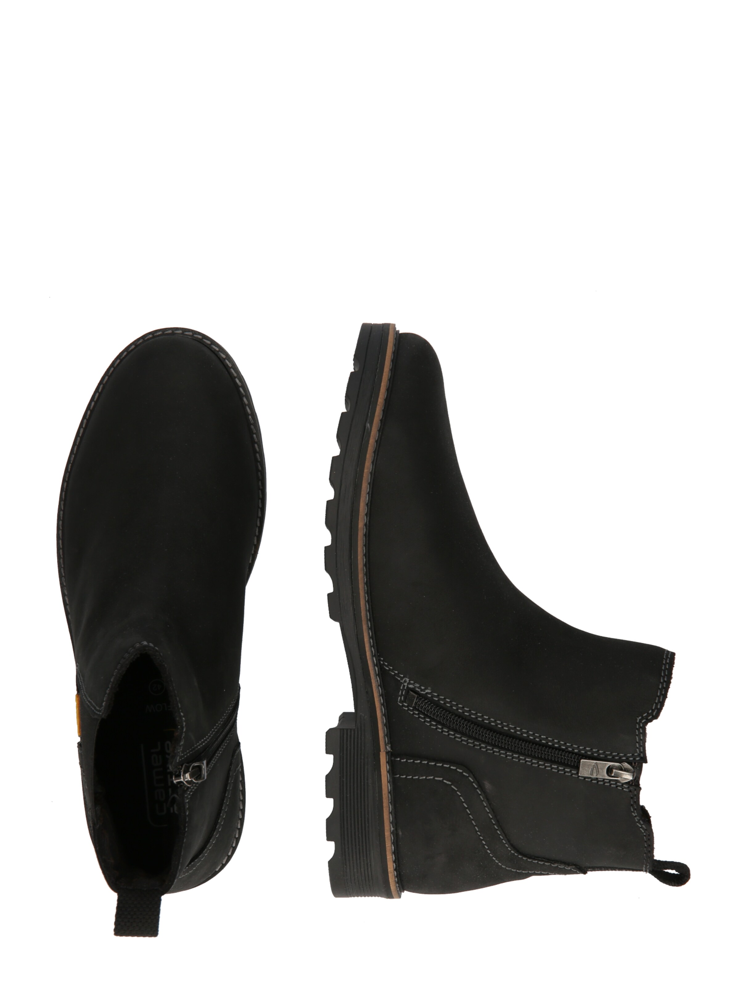 CAMEL ACTIVE Chelsea boots in Zwart