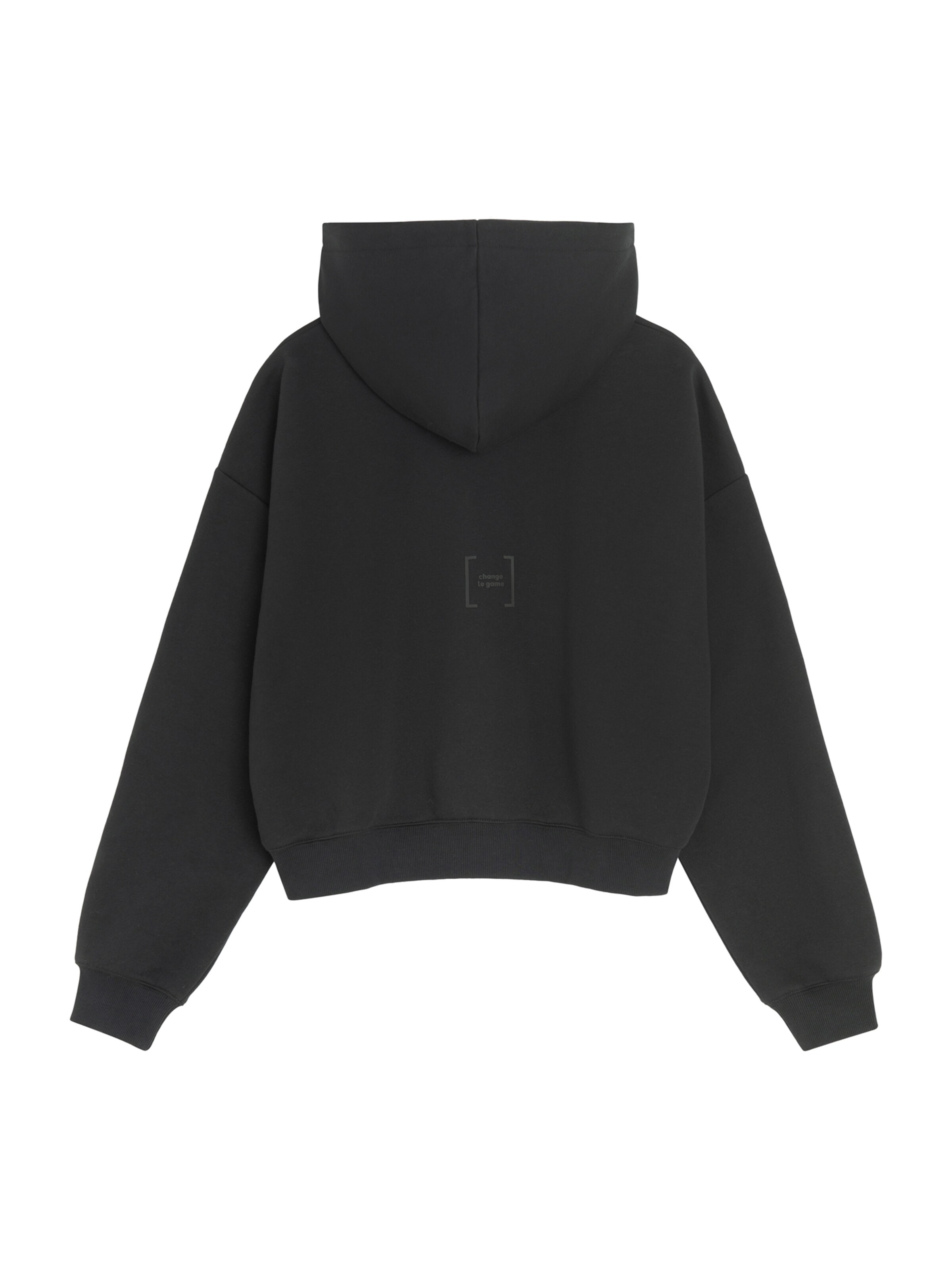 melns NoWear Sportisks džemperis: no aizmugures