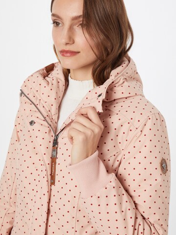 Ragwear Between-Season Jacket 'DANKA' in Pink