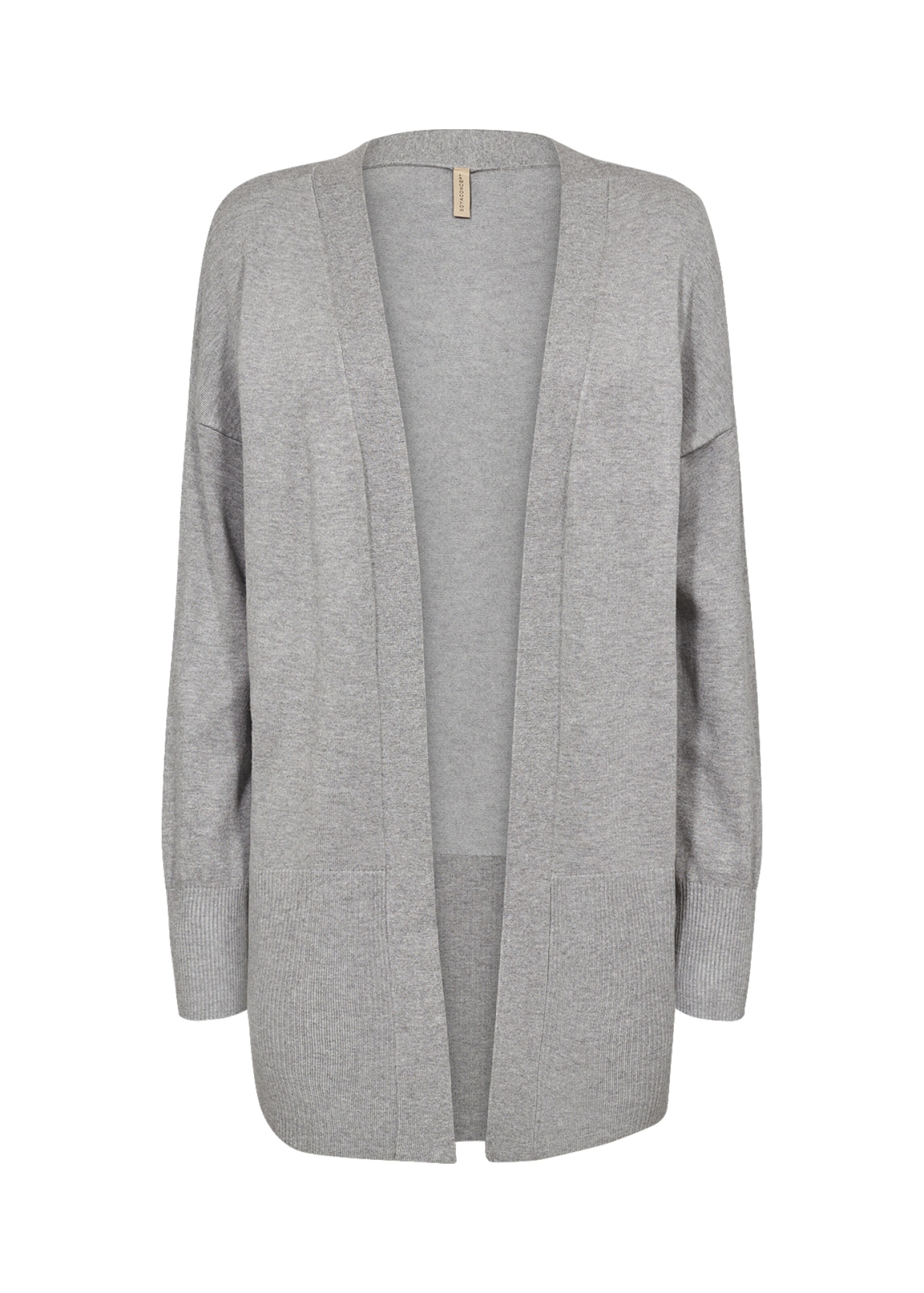 Soyaconcept Kardigán 'Dollie' - Sivá: predná strana