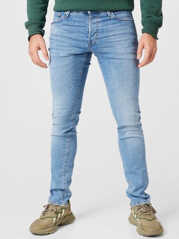 JACK & JONES Slimfit Jeans 'Glenn' i blå: forside