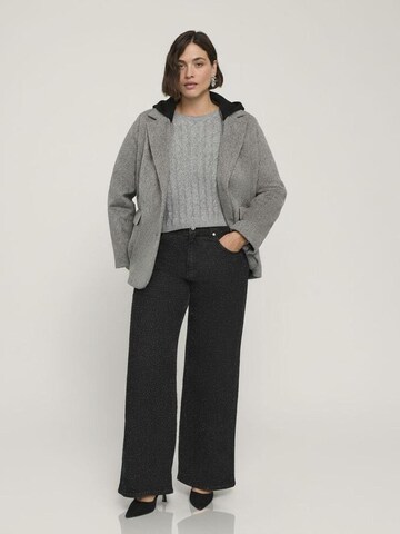 Wide Leg Jean Fiorella Rubino en noir