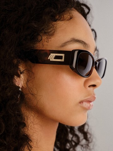 Lunettes de soleil 'STARLIGHT' LE SPECS en marron