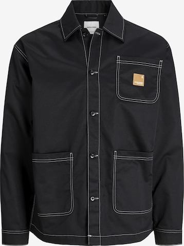 Veste mi-saison JACK & JONES en noir : devant