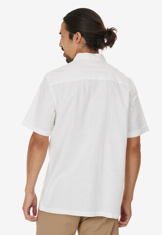 Cruz Regular fit Athletic Button Up Shirt 'Jericho' in White