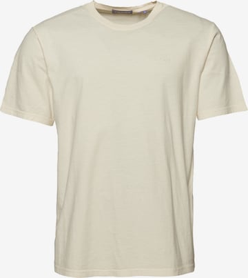 T-Shirt Superdry en beige : devant