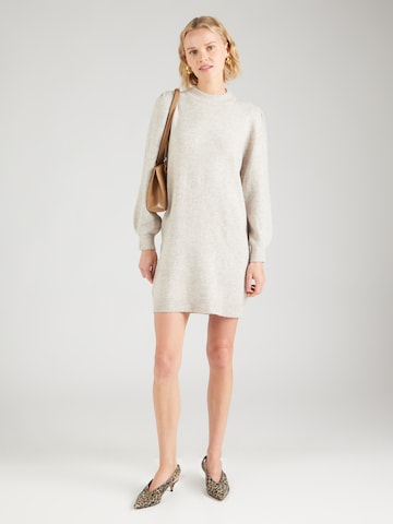 JDY Knitted dress 'JDYRue' in Grey: front