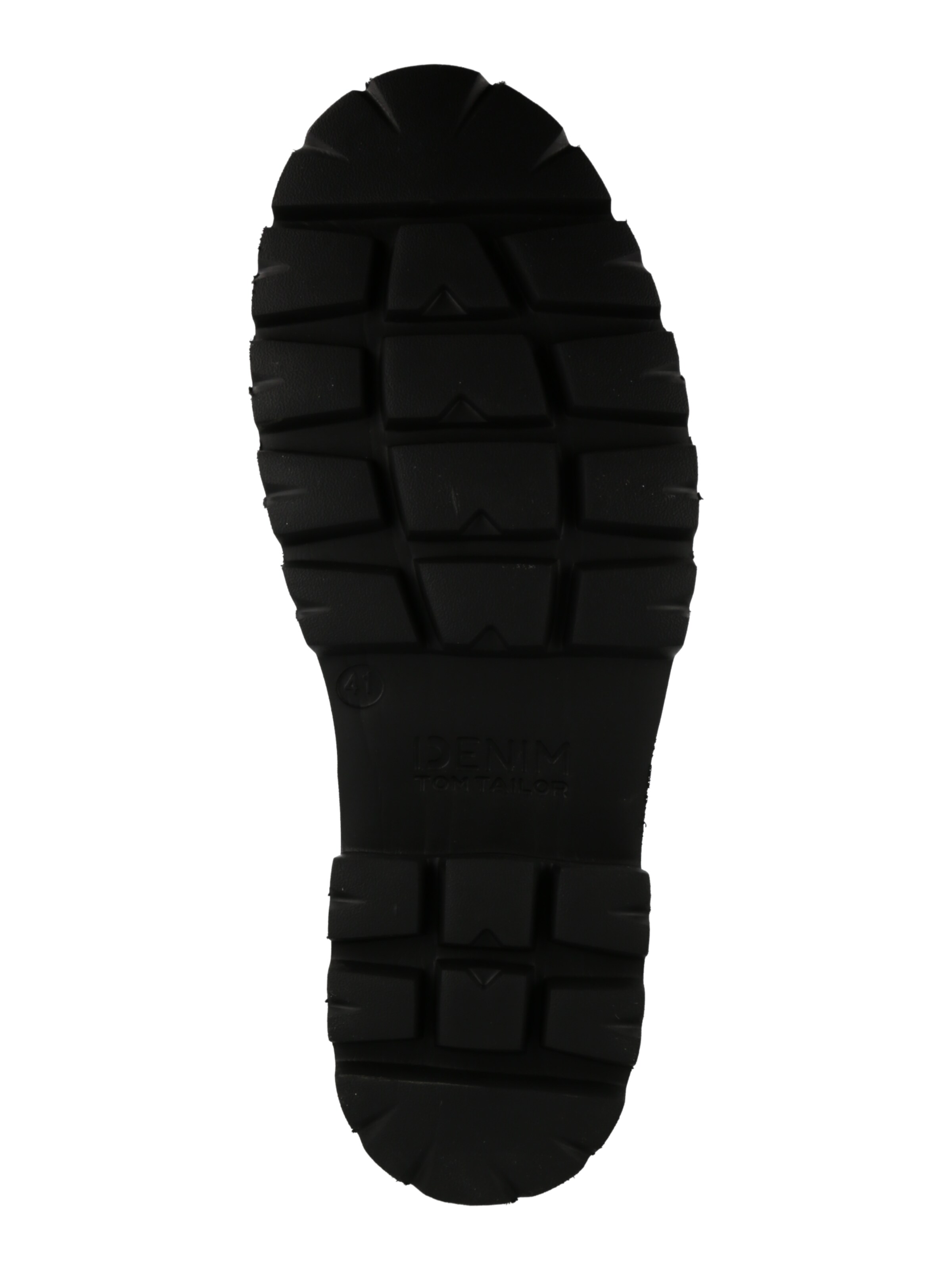 Bottines à lacets TOM TAILOR en marron