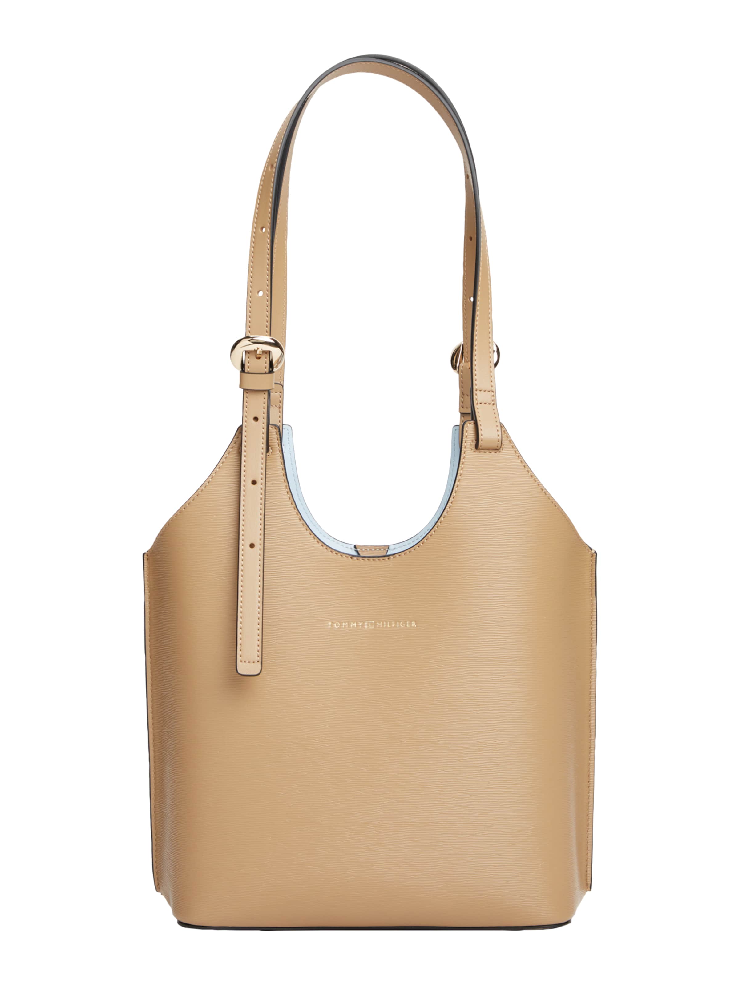 TOMMY HILFIGER - Bolso de hombro en verde: frente