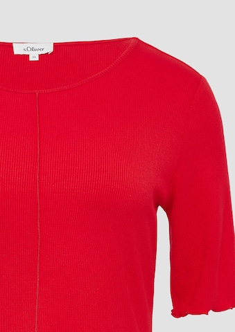 T-shirt s.Oliver en rouge