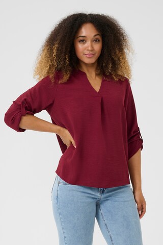 Love Copenhagen Blouse in Rood: voorkant