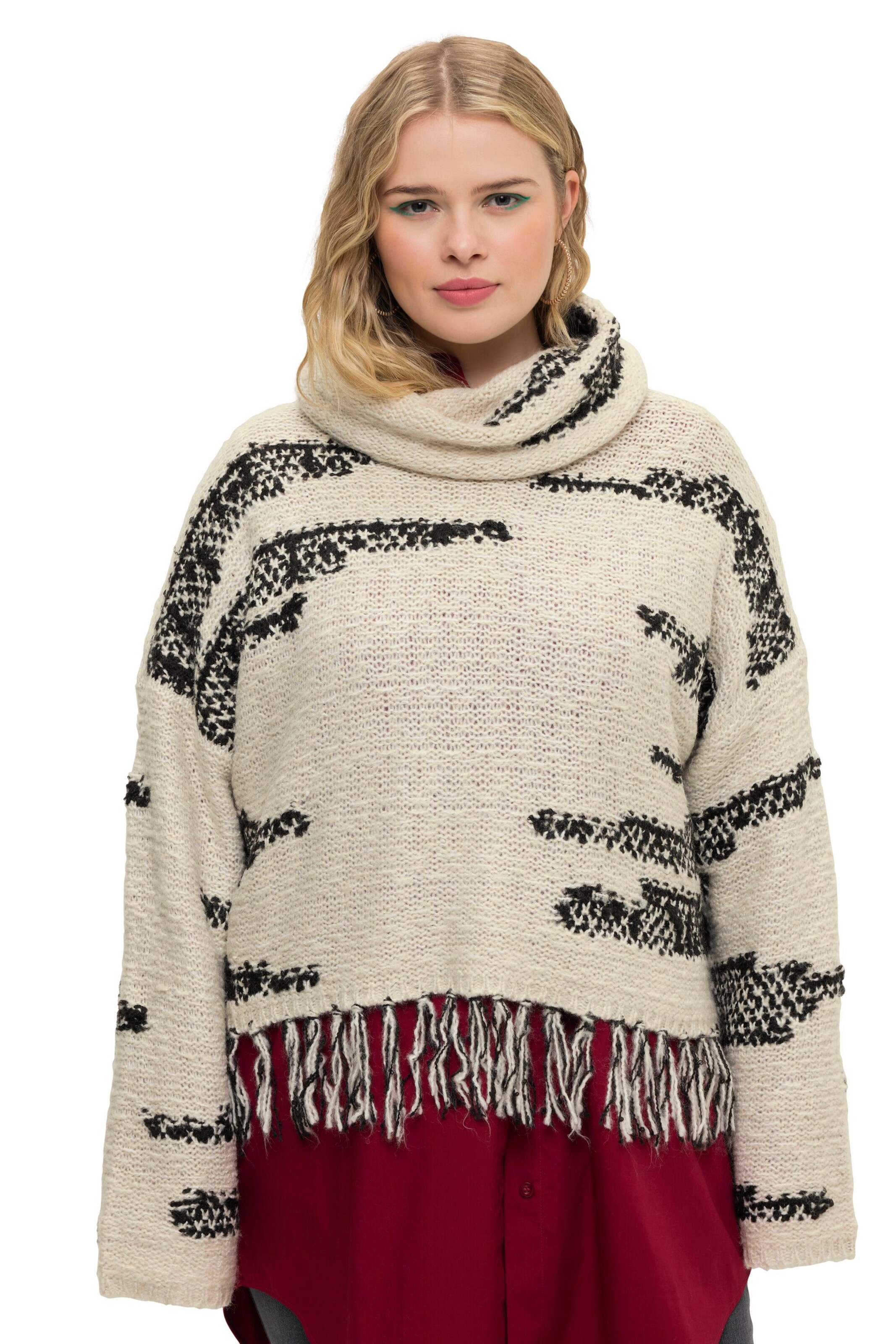 Studio Untold Sweater in Beige: front
