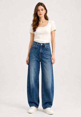Baggy Jean Elara en bleu