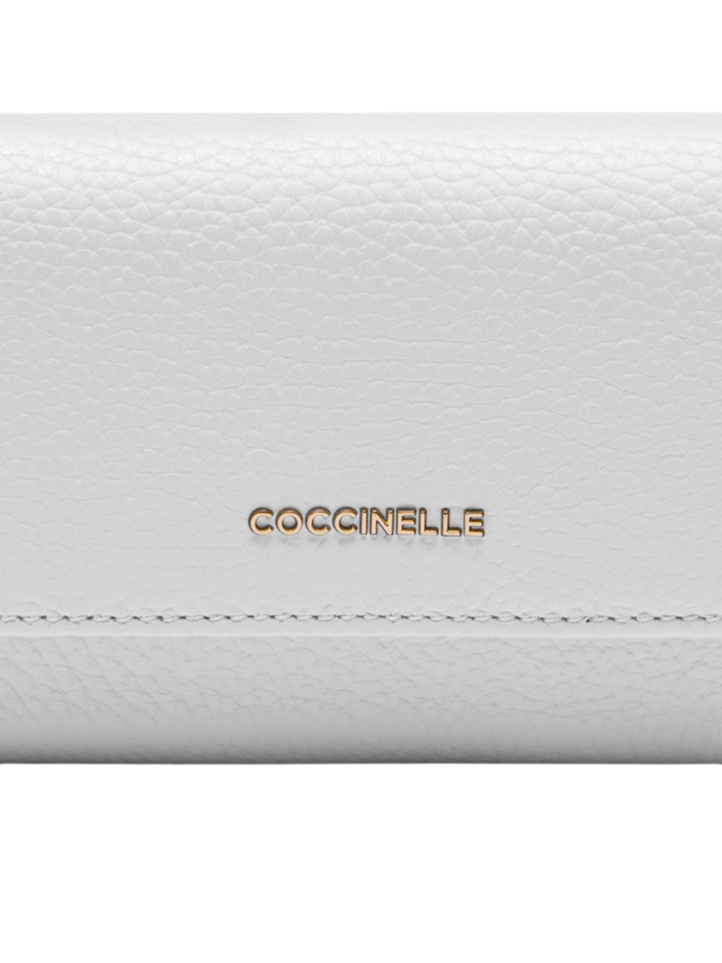 Portamonete 'COCCINELLE METALLIC' di Coccinelle in bianco