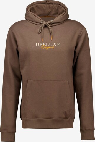 Deeluxe Sweatshirt in Braun: Vorderseite
