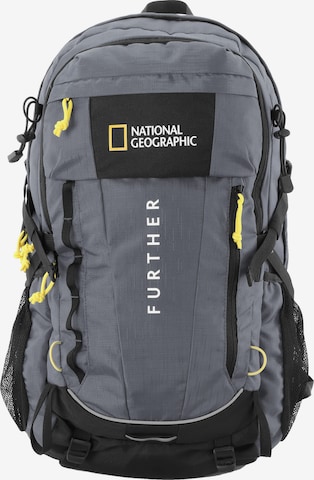 National Geographic Backpack 'Destination' in Grey: front