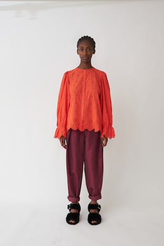 Stella Nova Blouse 'Erina' in Orange: front