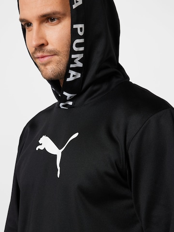 PUMA - Sweatshirt de desporto em preto