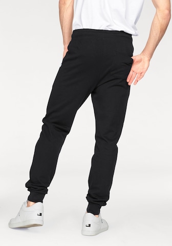Tapered Pantaloni 'Marldon' di LONSDALE in nero