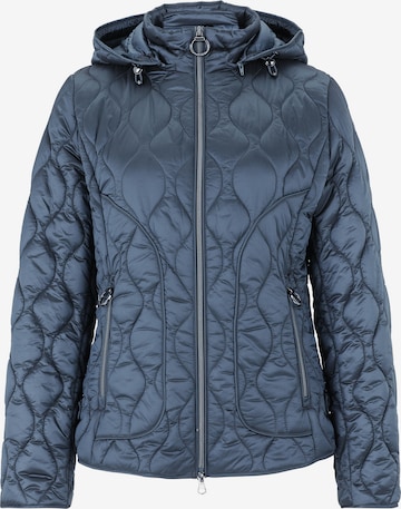 Betty Barclay Outdoorjacke mit abnehmbarer Kapuze in Blau: Vorderseite