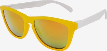 Lunettes de soleil 'Nerd Sonnenbrillen' VEYREY en jaune : devant