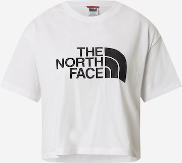 THE NORTH FACE Μπλουζάκι σε λευκό: μπροστά