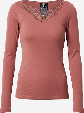 ONLY Shirt 'Kira' in Roze: voorkant