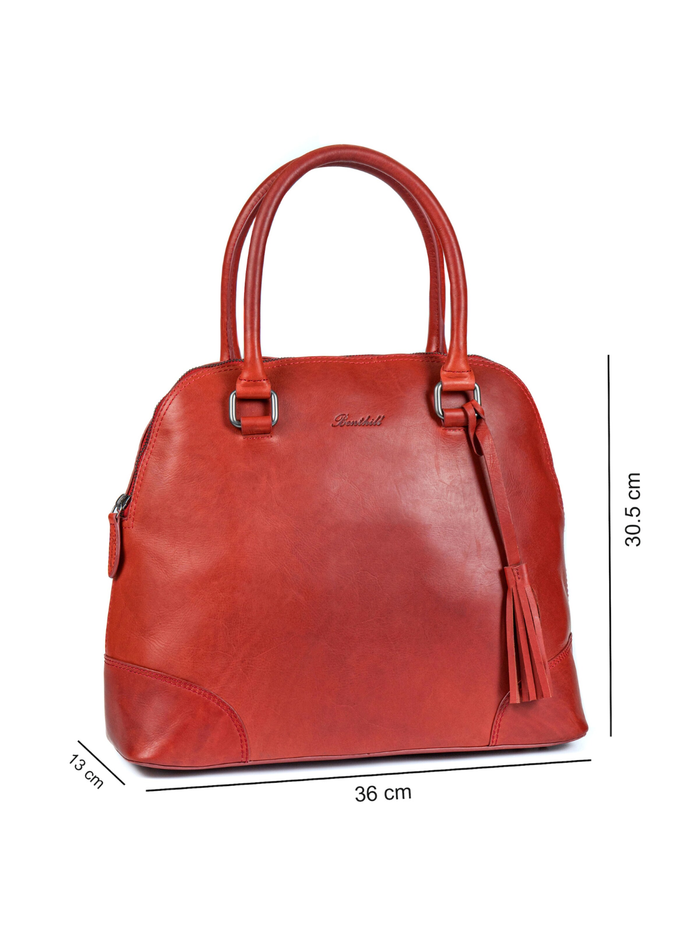 Benthill Handbag in Red