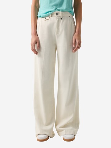 BOGNER Wide Leg Jeans 'Rica' in Beige: Vorderseite