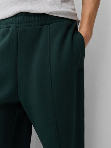 Bershka Wide leg Trousers in Green