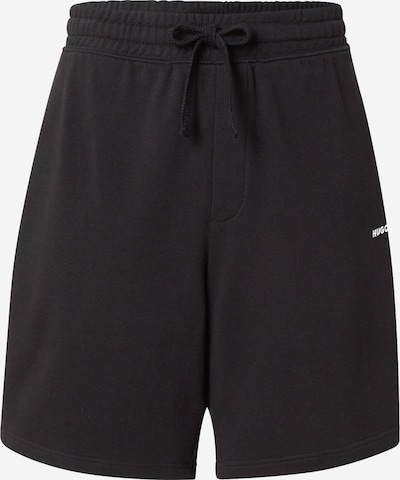 HUGO Pantalon 'Dayono' en noir / blanc, Vue avec produit