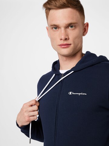 Champion Authentic Athletic Apparel Sweatjacke in Blau