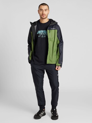 COLUMBIA Tapered Outdoorbroek 'Riptide' in Zwart