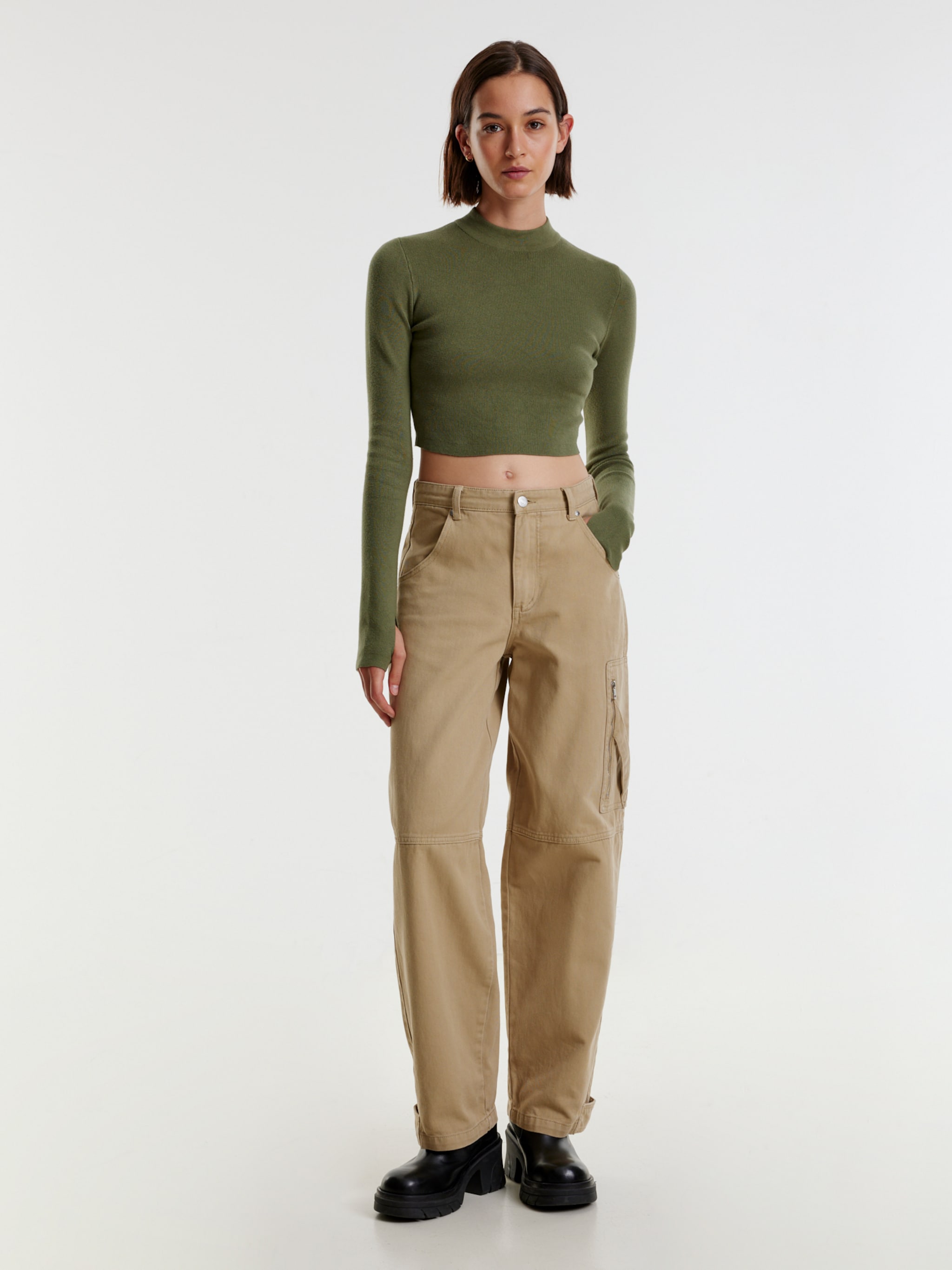 EDITED Produkter Pullover 'Tya' khaki