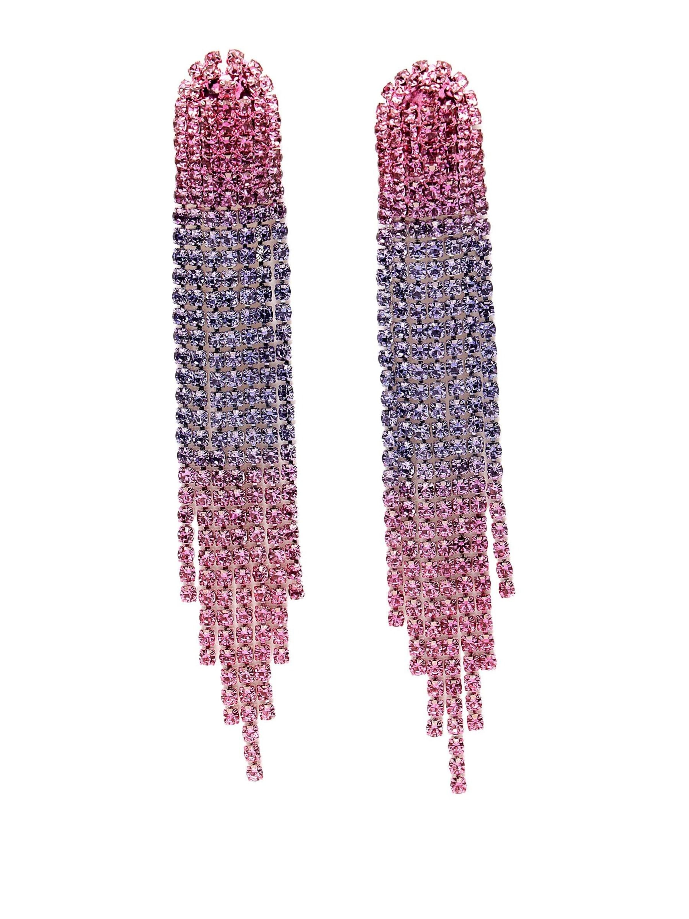 AVANT-GARDE PARIS Boucles d'oreilles 'Janaia' en One Size en mélange de couleurs, Vue avec produit