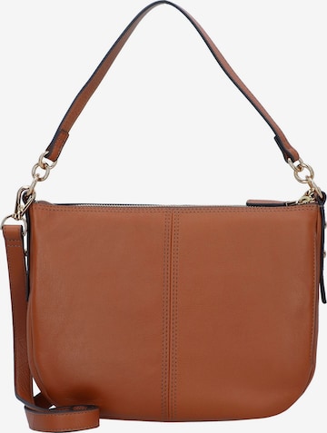 FOSSIL Shoulder Bag 'Jolie' in Brown: front